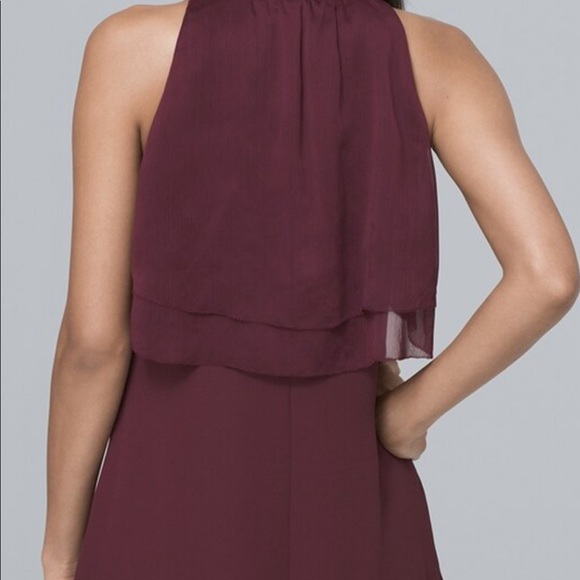 Whbm chiffon ruffle tunic - Picture 2 of 3